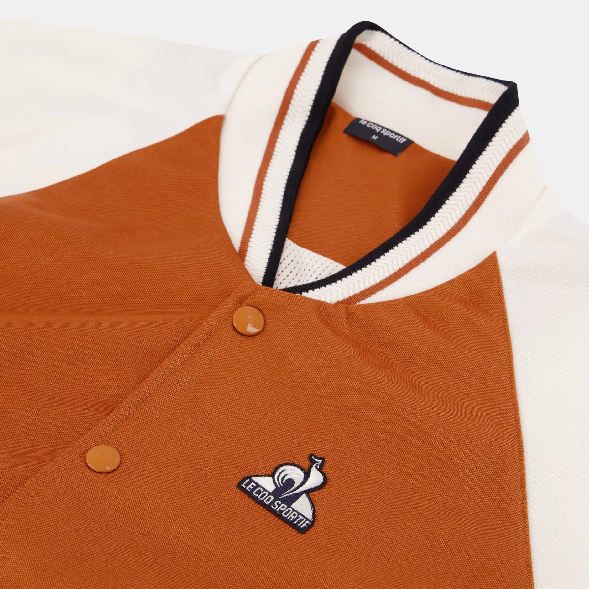 Sale Le Coq Sportif HéritageBomber Homme Apricotorange/marshmallow