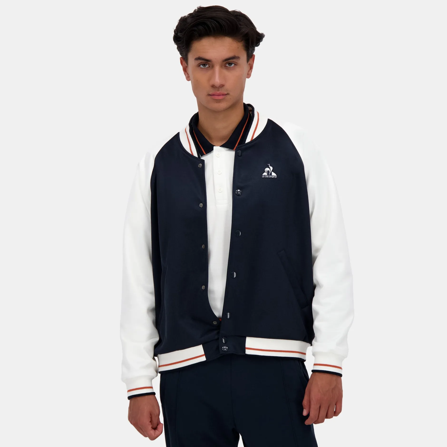 Online Le Coq Sportif HéritageBomber Homme Skycaptain/marshmallow