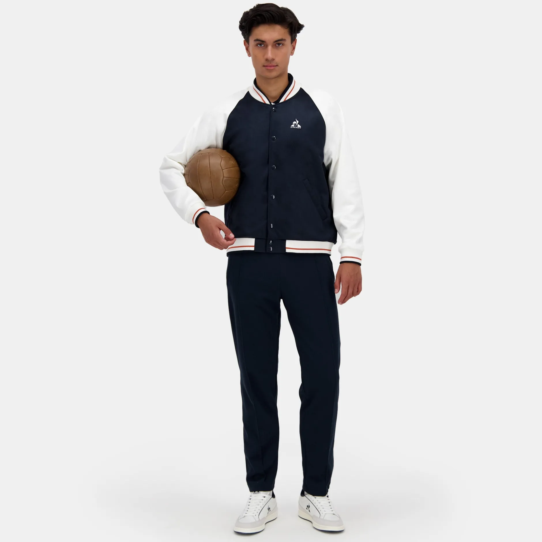 Online Le Coq Sportif HéritageBomber Homme Skycaptain/marshmallow