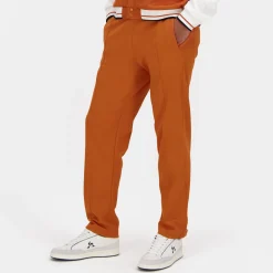 Shop Le Coq Sportif HéritagePantalon Fit Straight Orange Homme Apricotorange