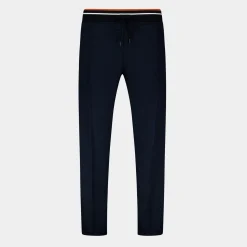 Sale Le Coq Sportif HéritagePantalon Fit Straight Bleu foncé Homme Skycaptain