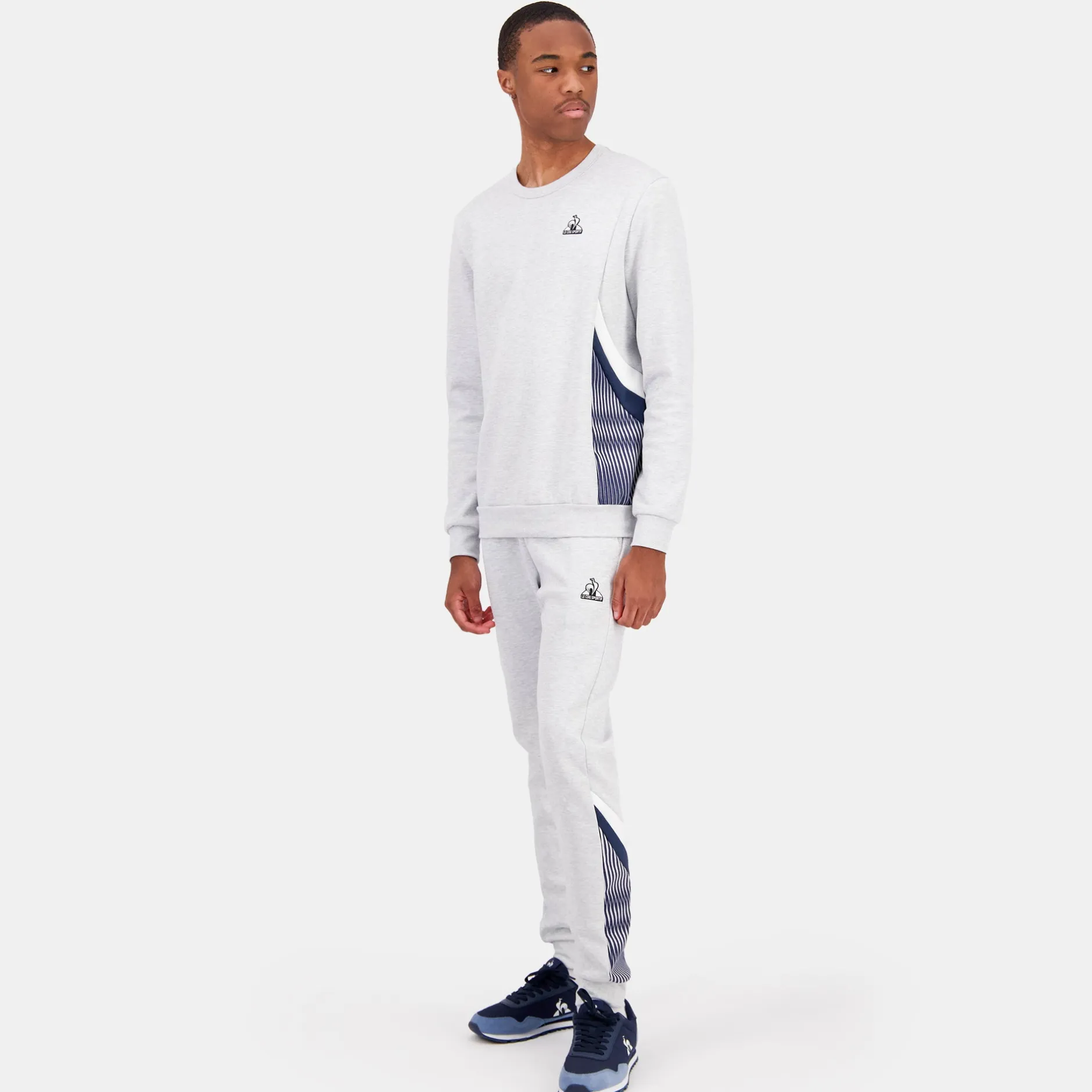Fashion Le Coq Sportif HéritageSweat col rond Homme