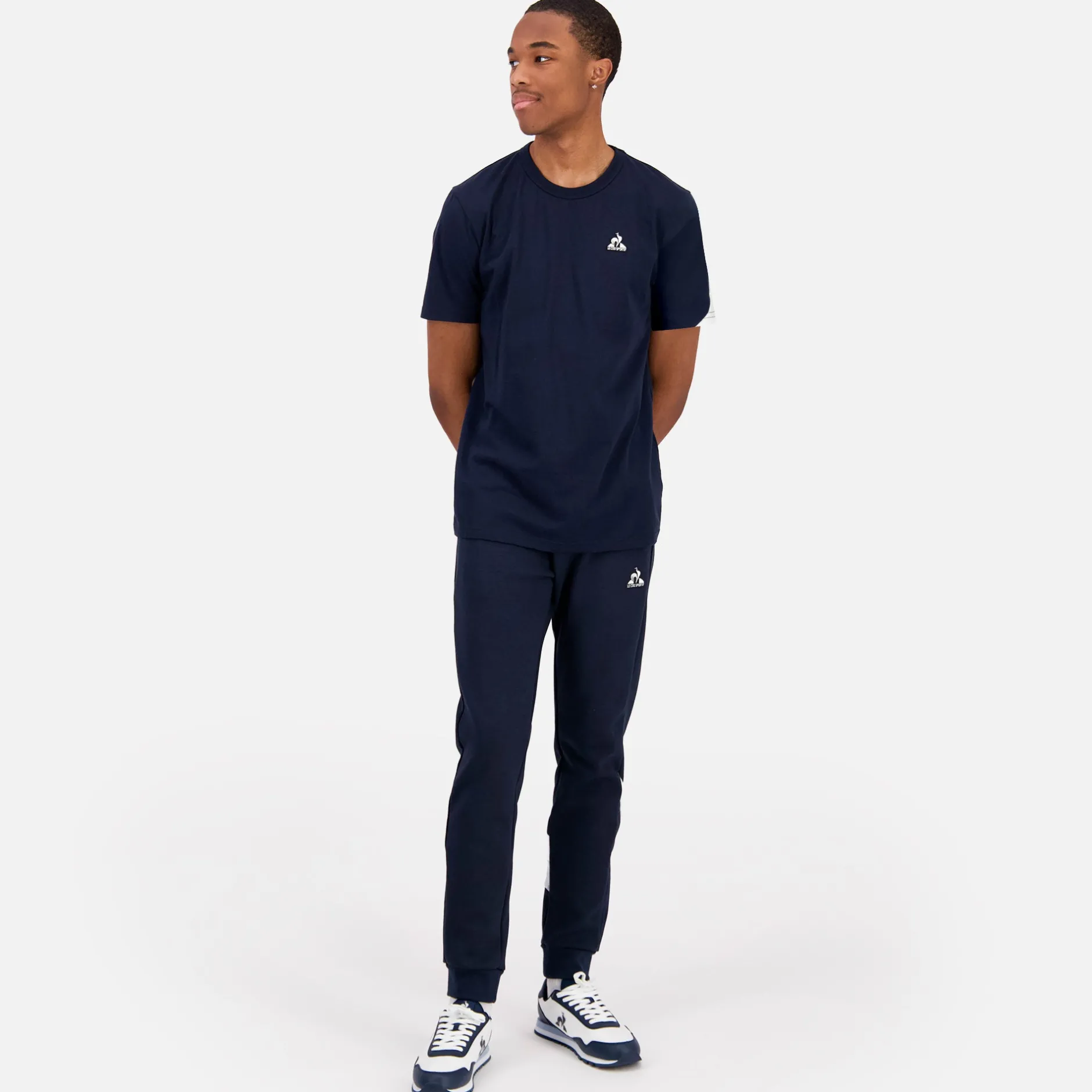 Shop Le Coq Sportif HéritageT-shirt Homme Skycaptain