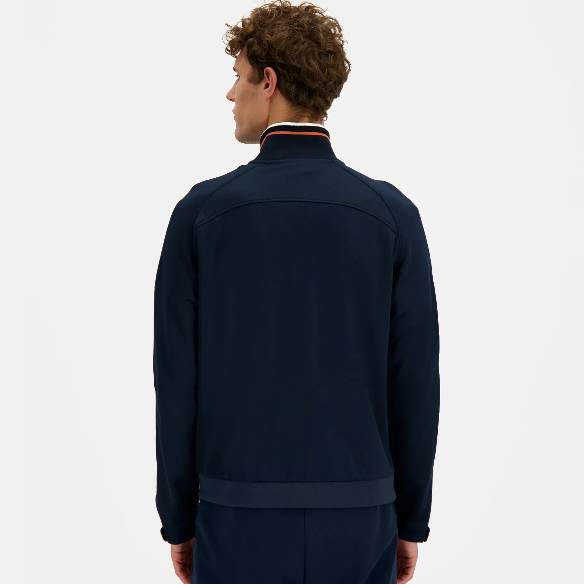 Flash Sale Le Coq Sportif HéritageVeste zippée bleu marine Homme Skycaptain