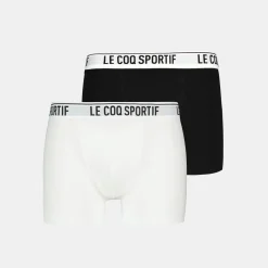Best Sale Le Coq Sportif Lot 2 Boxers Homme Newopticalwhite/black