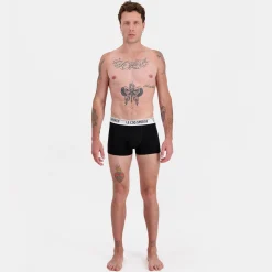 Sale Le Coq Sportif Lot 2 Boxers Homme Black/black