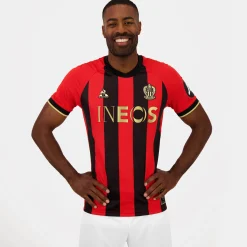 Clearance Le Coq Sportif OGC Nice - Tenue de matchMaillot pro Home officiel Homme