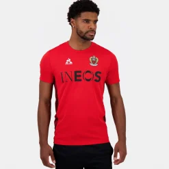 Discount Le Coq Sportif OGC Nice - Tenue d'entrainementT-shirt Unisexe Redn