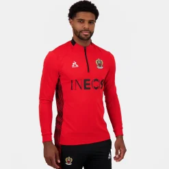 Fashion Le Coq Sportif OGC Nice - Tenue d'entrainementSweat Unisexe Redn