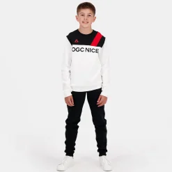Fashion Le Coq Sportif OGC NiceSweat à capuche Enfant