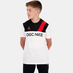 Online Le Coq Sportif OGC NiceT-shirt Enfant N.o.w/black