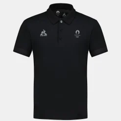 Best Sale Le Coq Sportif Paris 2024 | Polo Homme Black