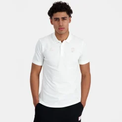 New Le Coq Sportif Paris 2024 | Polo Homme Marshmallow