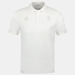 New Le Coq Sportif Paris 2024 | Polo Homme Marshmallow