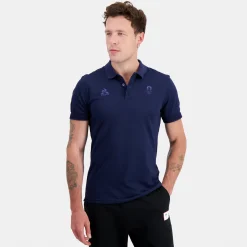 New Le Coq Sportif Paris 2024 | Polo Homme Bleunuit