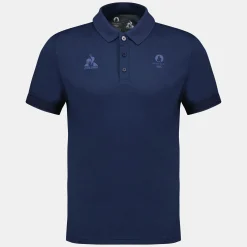 New Le Coq Sportif Paris 2024 | Polo Homme Bleunuit
