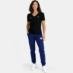 Cheap Le Coq Sportif Paris 2024 | T-shirt Femme Black