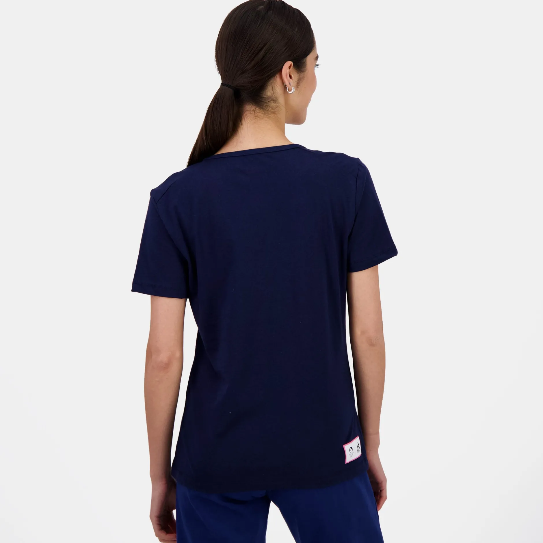 Flash Sale Le Coq Sportif Paris 2024 | T-shirt Femme Bleunuit
