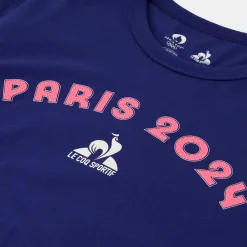 Discount Le Coq Sportif Paris 2024 | T-shirt Homme Bluedepths