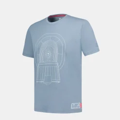 Best Sale Le Coq Sportif Paris 2024 | T-shirt capsule Saint-Denis Unisexe Fadeddenim
