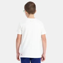 Best Le Coq Sportif Paris 2024 | T-shirt Enfant Marshmallow