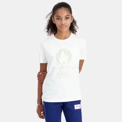 Best Le Coq Sportif Paris 2024 | T-shirt Enfant Marshmallow