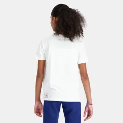 Best Le Coq Sportif Paris 2024 | T-shirt Enfant Marshmallow