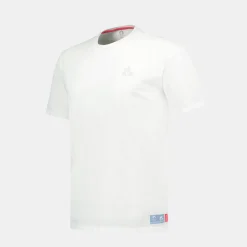 Online Le Coq Sportif Paris 2024 | T-shirt capsule Saint-Denis Unisexe Newopticalwhite