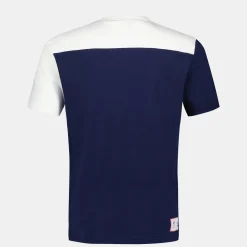 Hot Le Coq Sportif Paris 2024 | T-shirt Homme Bleunuit/marshmallow