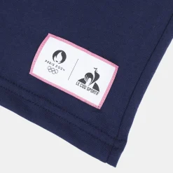 Hot Le Coq Sportif Paris 2024 | T-shirt Homme Bleunuit/marshmallow