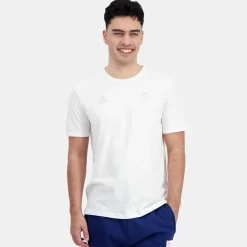 Hot Le Coq Sportif Paris 2024 | T-shirt Homme Marshmallow