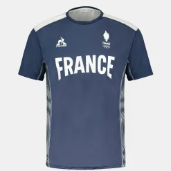 Fashion Le Coq Sportif Équipe de France Olympique | Paris 2024Maillot Équipe de France Homme Insigniablue