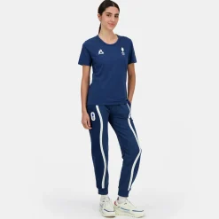 Sale Le Coq Sportif Équipe de France Olympique | Paris 2024T-shirt Équipe de France Femme Insigniablue