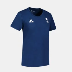 Sale Le Coq Sportif Équipe de France Olympique | Paris 2024T-shirt Équipe de France Femme Insigniablue
