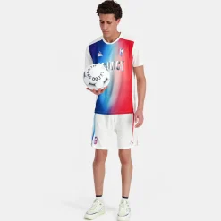 Hot Le Coq Sportif Équipe de France Olympique | Paris 2024Short Homme Marshmallow/gradiantbbr