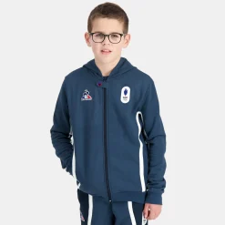 Sale Le Coq Sportif Équipe de France Olympique | Paris 2024Sweat zippé à capuche Équipe de France Enfant