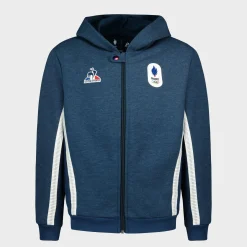 Sale Le Coq Sportif Équipe de France Olympique | Paris 2024Sweat zippé à capuche Équipe de France Enfant