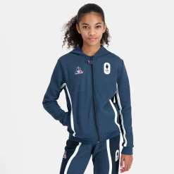 Sale Le Coq Sportif Équipe de France Olympique | Paris 2024Sweat zippé à capuche Équipe de France Enfant
