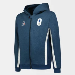 Sale Le Coq Sportif Équipe de France Olympique | Paris 2024Sweat zippé à capuche Équipe de France Enfant