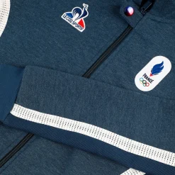 Sale Le Coq Sportif Équipe de France Olympique | Paris 2024Sweat zippé à capuche Équipe de France Enfant