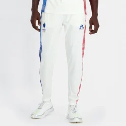 Best Sale Le Coq Sportif Équipe de France Olympique | Paris 2024Pantalon training officiel Équipe de France Homme Marshmallow