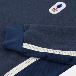 Cheap Le Coq Sportif Équipe de France Olympique | Paris 2024Sweat officiel des athlètes Équipe de France Homme