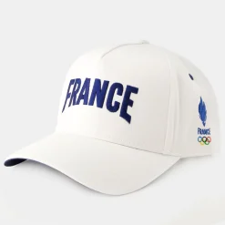 Shop Le Coq Sportif Équipe de France Olympique | Paris 2024Casquette Équipe de France Unisexe Marshmallow