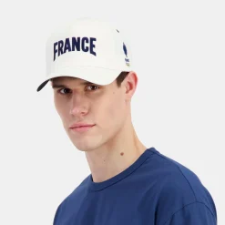 Shop Le Coq Sportif Équipe de France Olympique | Paris 2024Casquette Équipe de France Unisexe Marshmallow