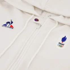 Flash Sale Le Coq Sportif Équipe de France Olympique | Paris 2024Veste à capuche officielle Équipe de France Femme