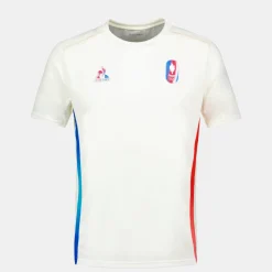 Sale Le Coq Sportif Équipe de France Olympique | Paris 2024Maillot Équipe de France Homme Marshmallow