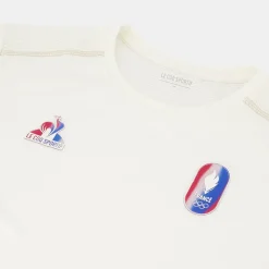 Sale Le Coq Sportif Équipe de France Olympique | Paris 2024Maillot Équipe de France Homme Marshmallow