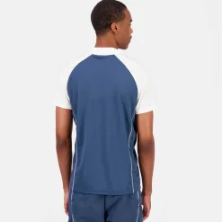 Fashion Le Coq Sportif Équipe de France Olympique | Paris 2024Polo Équipe de France Homme Insigniablue/marshmallow