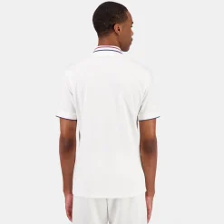 Fashion Le Coq Sportif Équipe de France Olympique | Paris 2024Polo de Podium Équipe de France Homme Marshmallow