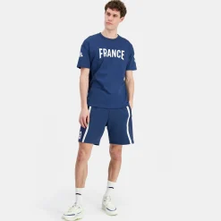 Fashion Le Coq Sportif Équipe de France Olympique | Paris 2024Short Équipe de France Homme Insigniablue